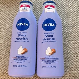 Nivea Shea Nourish Body Lotion Bundle